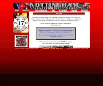 Nottinghamfire.org(Nottingham Fire Company) Screenshot