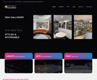 Nottinghamprintandweb.com(Print and Website Design Nottingham) Screenshot