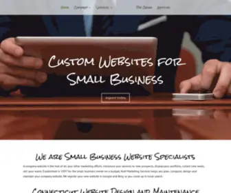 Nottmarketing.com(Small Business Websites) Screenshot