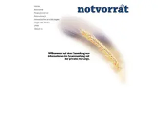 Notvorrat.ch(Notvorrat) Screenshot