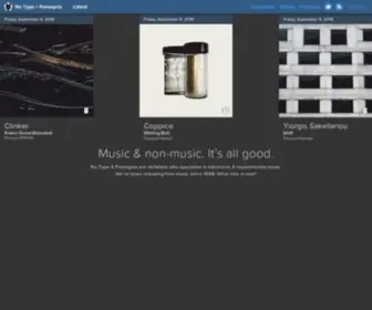Notype.com(Le futur de la musique depuis 1998) Screenshot