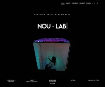 Nou-Lab.com(CREATING SPACE EXPERIENCES) Screenshot