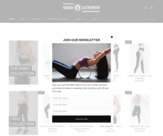 Noubix.com.au(Noubix Activewear) Screenshot