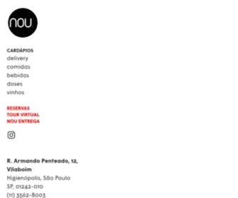 Nou.com.br(Nou restaurante) Screenshot