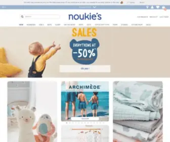 Noukies.com(Clothing collections until 8 years) Screenshot