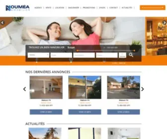 Noumea-Immobilier.nc(Immobilier Nouméa) Screenshot
