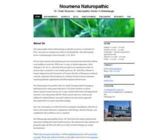 Noumena.ca(About Us) Screenshot