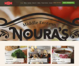 Nouracafe.com(Noura Cafe) Screenshot