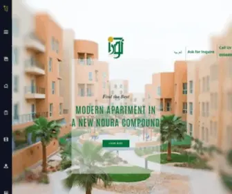 Nouracompound.com(Modern apartment in a new Noura Compound) Screenshot