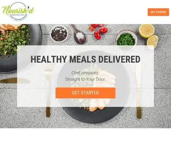 NourisHD.com.au(Healthy Meals Delivered) Screenshot