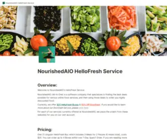 Nourishedaio.com(Nourishedaio) Screenshot