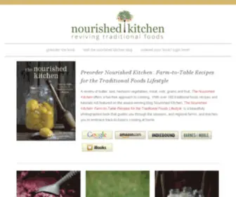 Nourishedkitchencookbook.com(Nourishedkitchencookbook) Screenshot