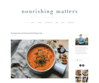 Nourishing-Matters.com(Nourishing matters) Screenshot