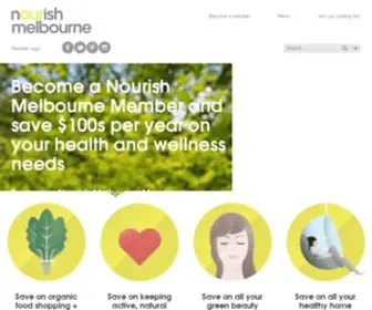 Nourishmelbourne.com.au(Nourish Melbourne) Screenshot