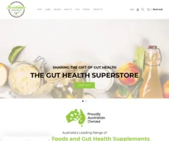 Nourishmeorganics.com.au(Kefir & Kombucha Fermented Food Products Australia) Screenshot