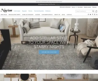 Nourison.com(Timeless design for modern age. Nourison) Screenshot
