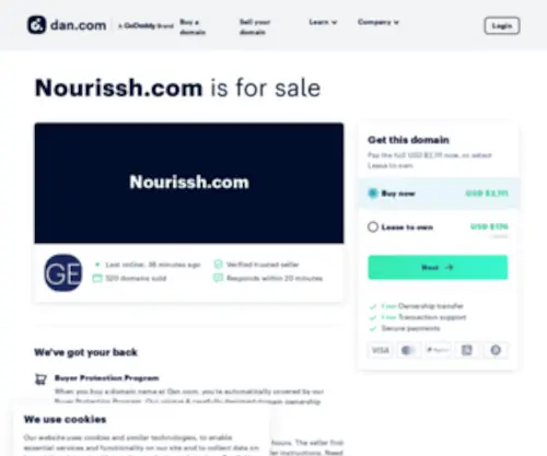 Nourissh.com(Nourissh) Screenshot