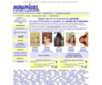 Nourrices.com(Nourrice) Screenshot