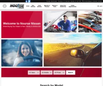 Noursenissan.com(The professional sales staff at Nourse Nissan in Chillicothe) Screenshot