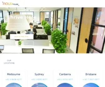 Noushouse.co(Shared office space) Screenshot