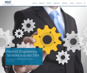 Nousinfosystems.com(Digital Transformation Solutions) Screenshot