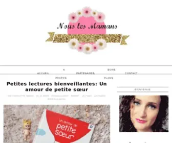 Nouslesmamansleblog.com(Nous les Mamans) Screenshot