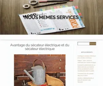 Nousmemesservices.fr(Nous memes services) Screenshot