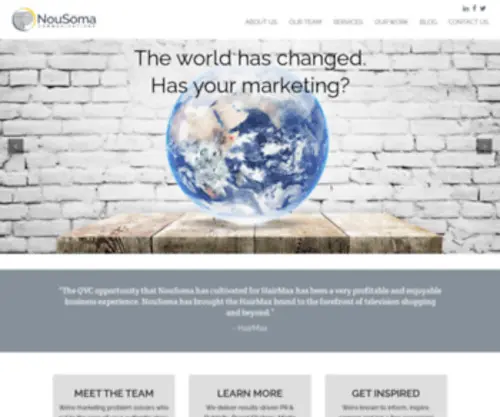 Nousoma.com(Nousoma Communications) Screenshot