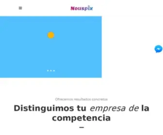 Nouspix.com(Agencia de Marketing y Publicidad Digital) Screenshot