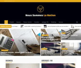 Noussommeslanation.fr(Nous Sommes La Nation) Screenshot