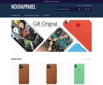 Nouvapparel.com(NouvApparel) Screenshot