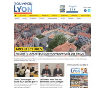 Nouveaulyon.fr(Nouveau Lyon) Screenshot