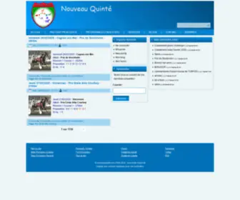 Nouveauquinte.com(PMU Quinte) Screenshot