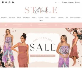 Nouveauricheboutique.com(Style Struck) Screenshot