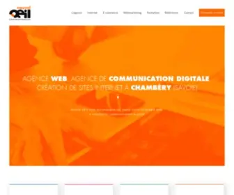 Nouvel-Oeil.com(Création site internet Chambéry en Savoie) Screenshot