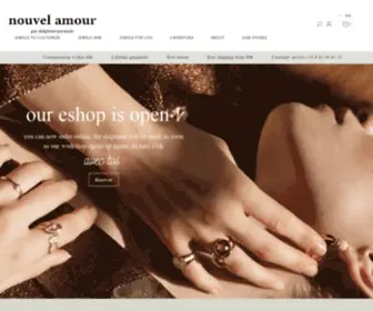 Nouvelamour.fr(Nouvel Amour par Delphine Pariente) Screenshot