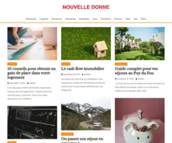 Nouvelle-Donne.fr(Nouvelle Donne) Screenshot