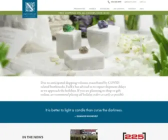 Nouvellecandle.com(Nouvelle Candle Company) Screenshot