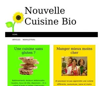 Nouvellecuisinebio.com(Cuisine bio) Screenshot