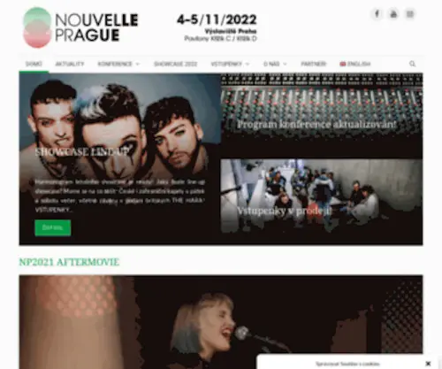 Nouvelleprague.com(Prague Music Week) Screenshot