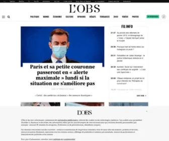 Nouvelobs.fr(Le Nouvel Observateur) Screenshot