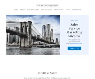 Nov-ELL.com(Nov-Ell Sales Corporation) Screenshot