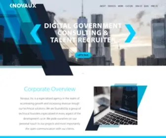 Novaux.com(Novaux goal) Screenshot