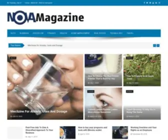 Nova-MAG.net(Nova Magazine) Screenshot