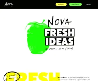 Nova-Network.com(Nova is a breathe of fresh air in the performance marketing industry) Screenshot