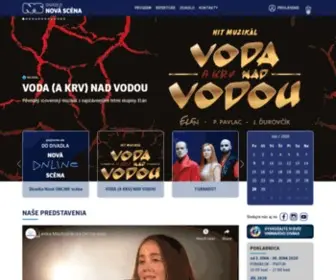 Nova-Scena.sk(Divadlo Nová scéna) Screenshot