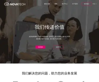 Nova-Tech.cn(上海诺未) Screenshot