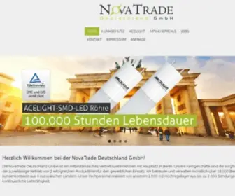 Nova-Trade.de(Vertrieb und Beratung) Screenshot