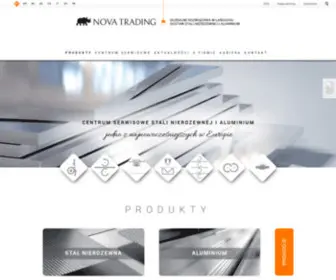 Nova-Trading.com(Strona główna) Screenshot