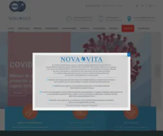 Nova-Vita.ro(Centrul Medical Nova) Screenshot